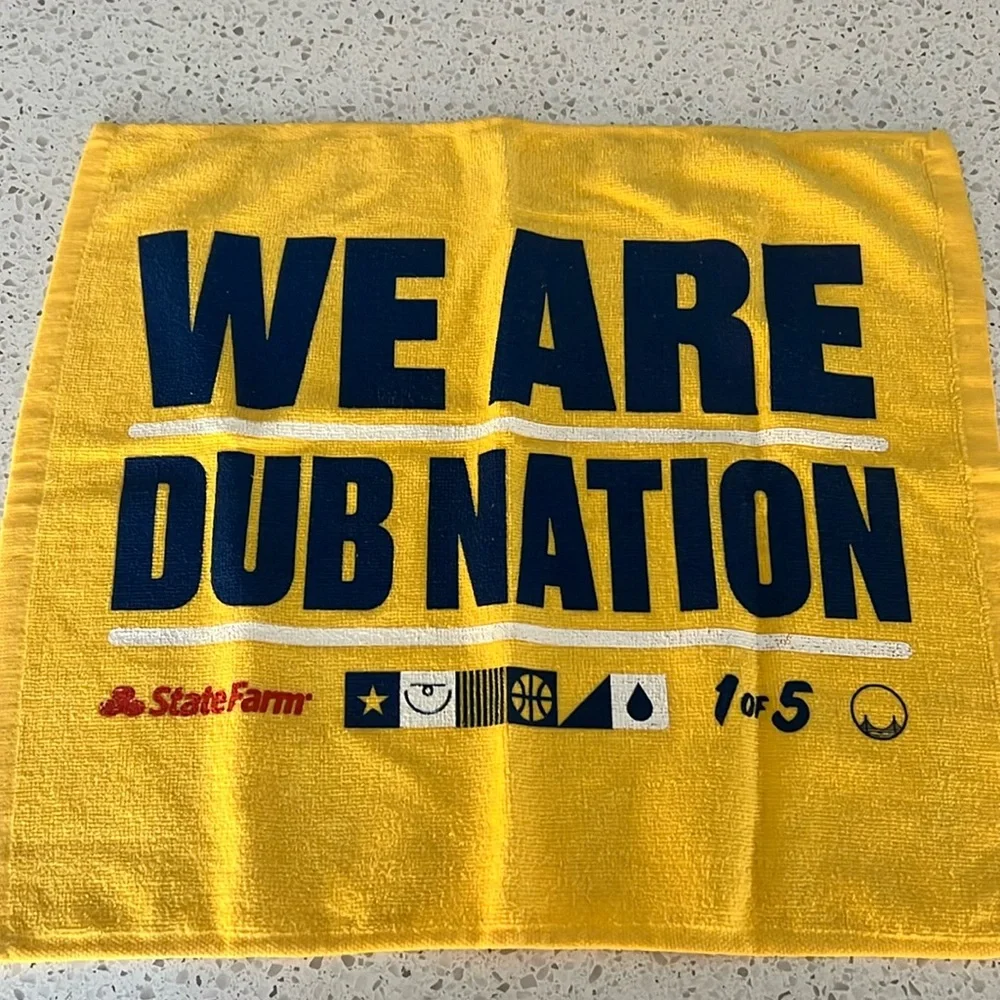 Golden State Warriors game day towel